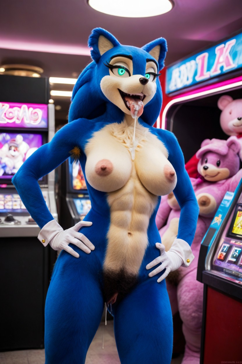 More Realistic, Shemale, Covered In Fur AI Porn