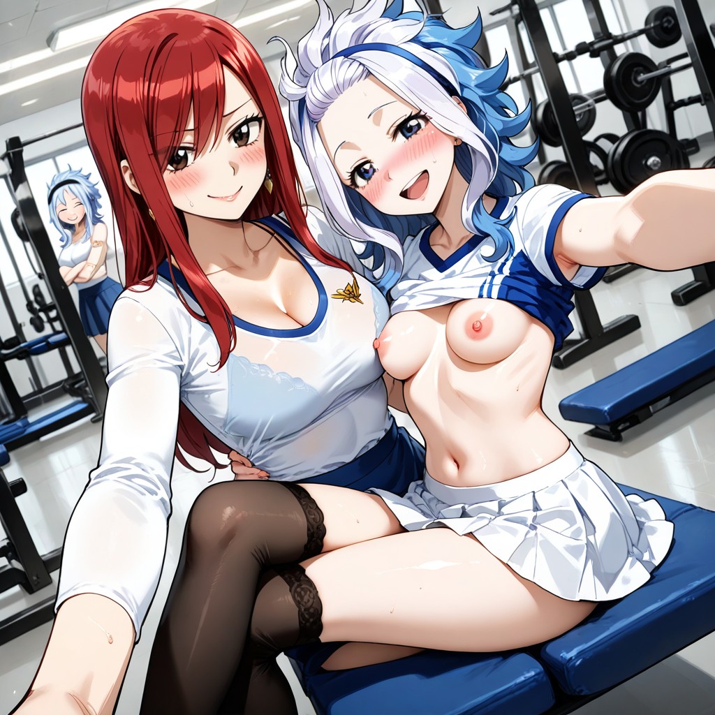Ultra Detailed Skin, Fairytail Women, Sexy AI Porn