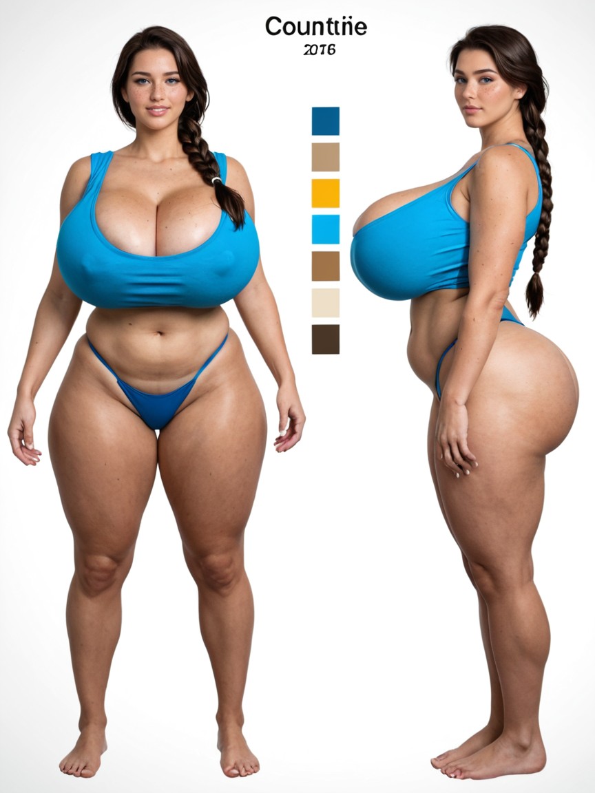 Super Waist, Brazilian, Japanese Idol Face AI Porn