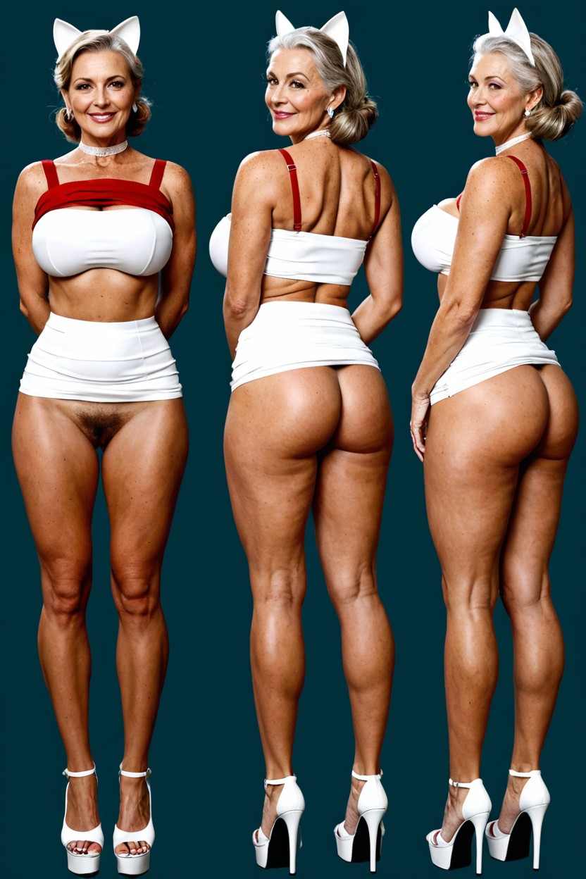 Reference Sheet, Sexy Waist, Smirk AI Porn