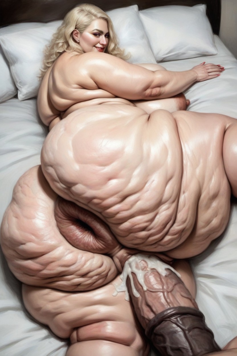 Obese, Hyper Giant Cock Anal, Hyper Giant Anus AI Porn