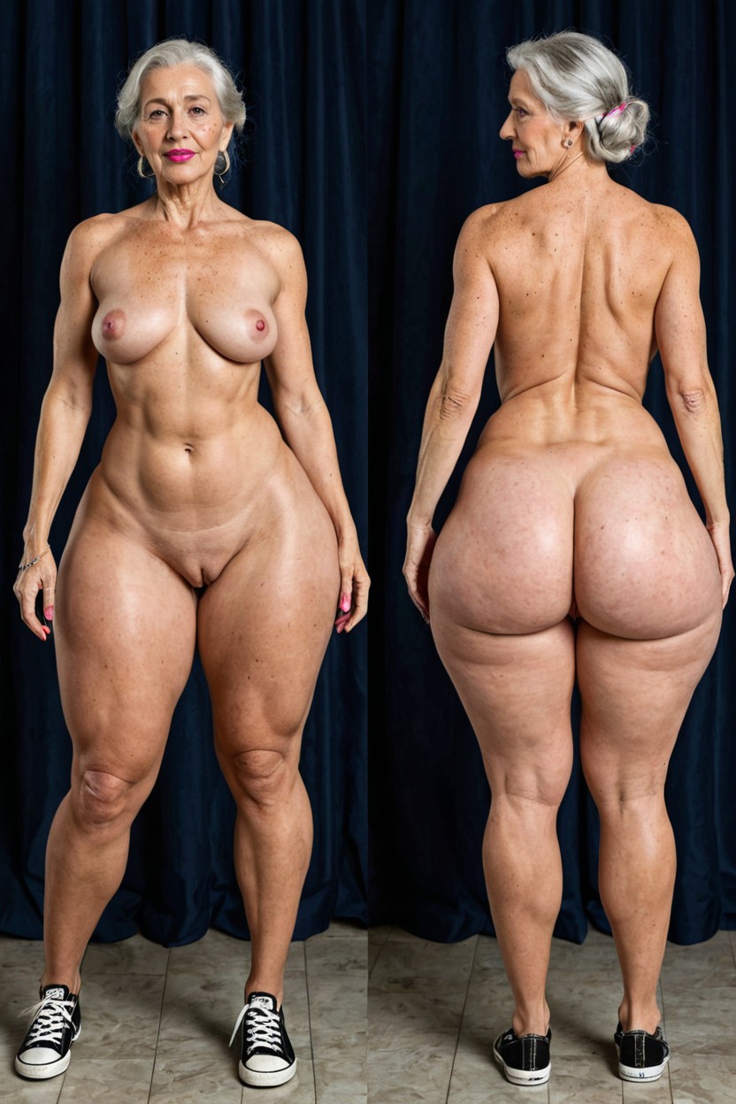 Thick Full Lips, Puffy Pussy, Hyper Thick Thighs AI Porn