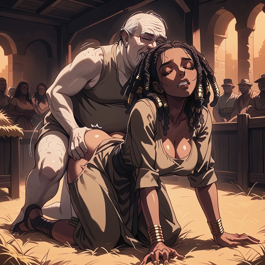 Side View, Dreadlocks, Night AI Porn