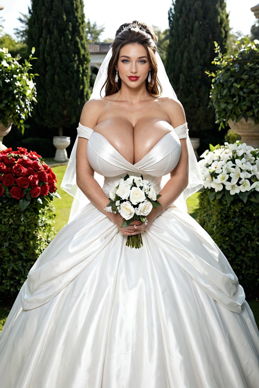 Plano Mediot, Huge Earrings, Gran Volumen Capilar Porno IA