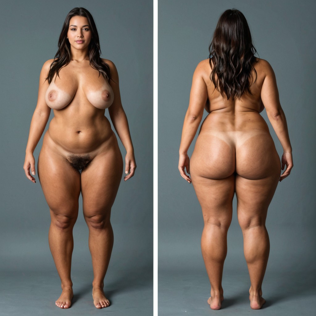 25+, Feet Together, Model Face AI Porn