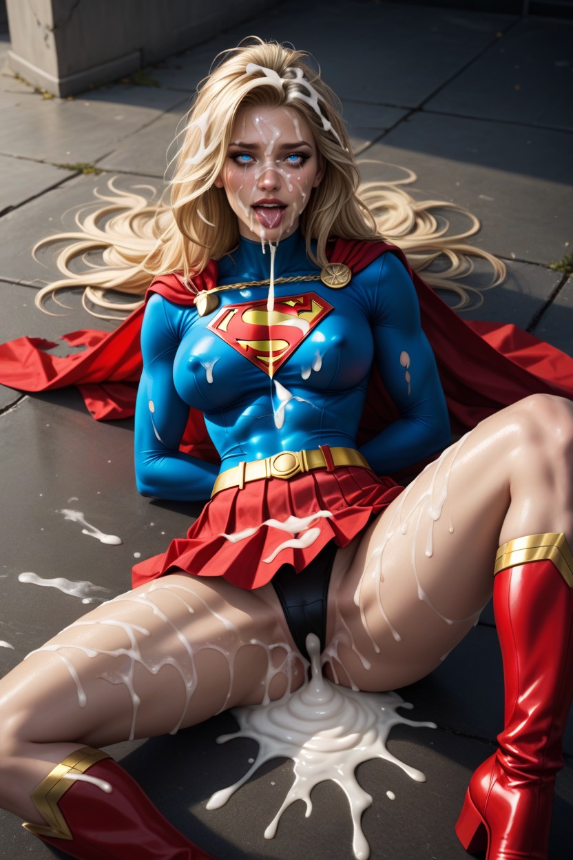 Body Submerged In Cum, Maximum Cum Everywhere, Complete Cum Covered AI Porn
