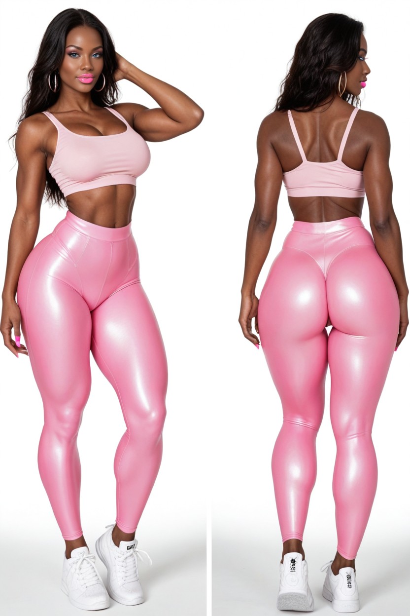Supermodel, Pink Nails, Big Strong Legs Porno IA