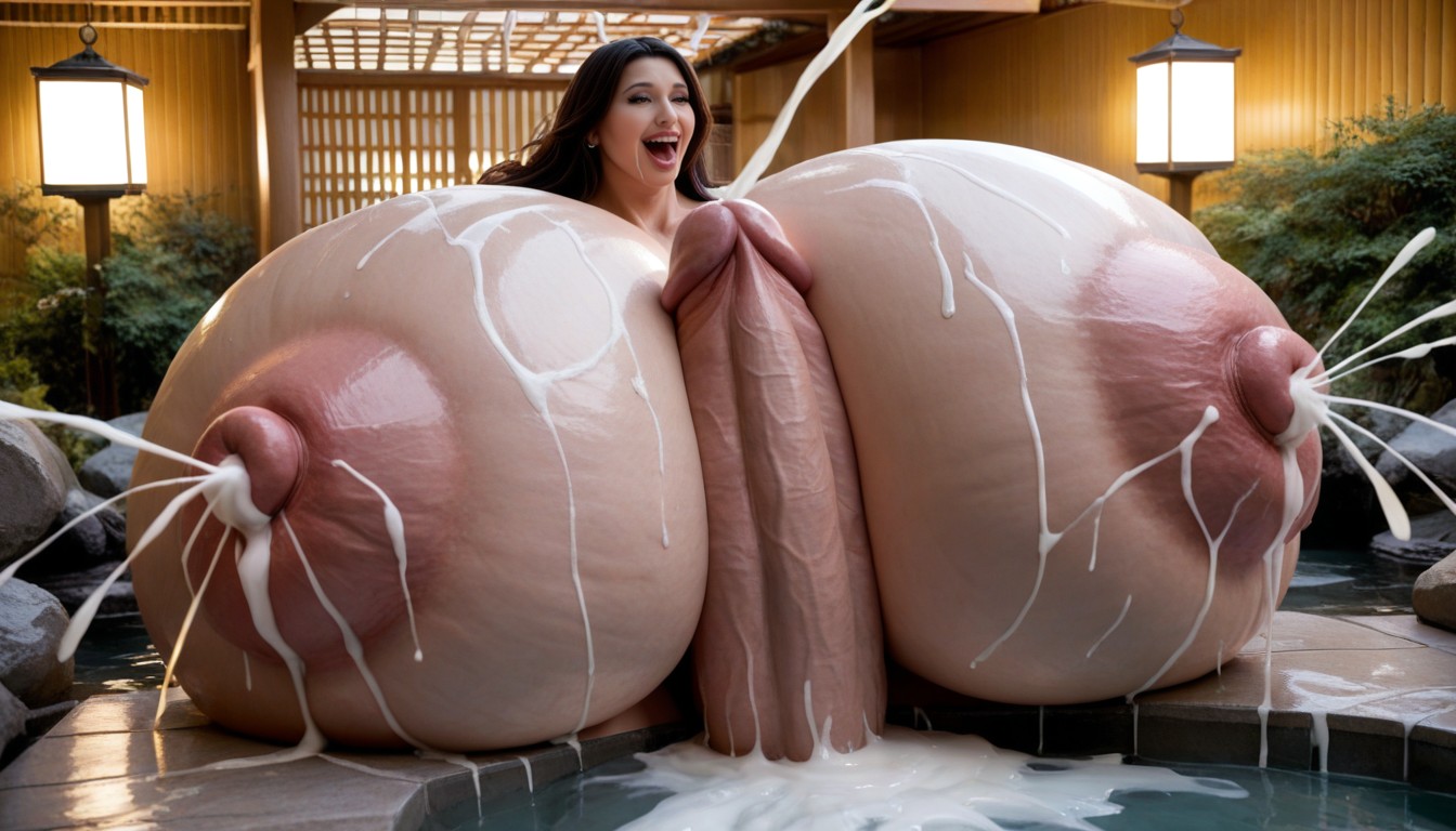 Gigantic Massive Breasts, Gigantic Massive Penis, Cum On Tits Porno IA