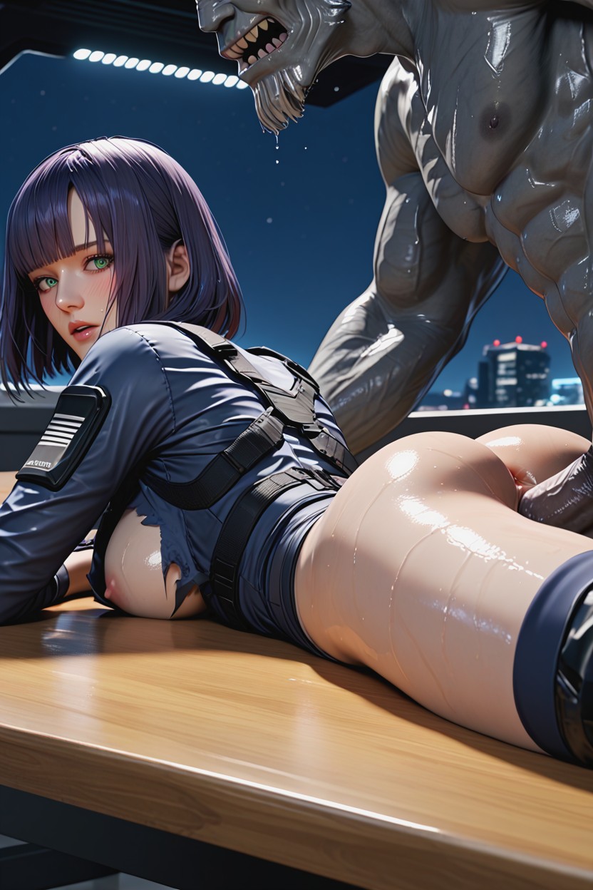 Tyrant Is More Massive Than The Woman, Tactical Combat Pads, Skinny AI Porn