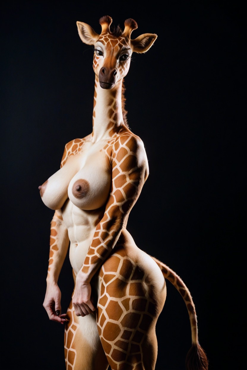 站立, Furry, Giraffe Fur AI黃片