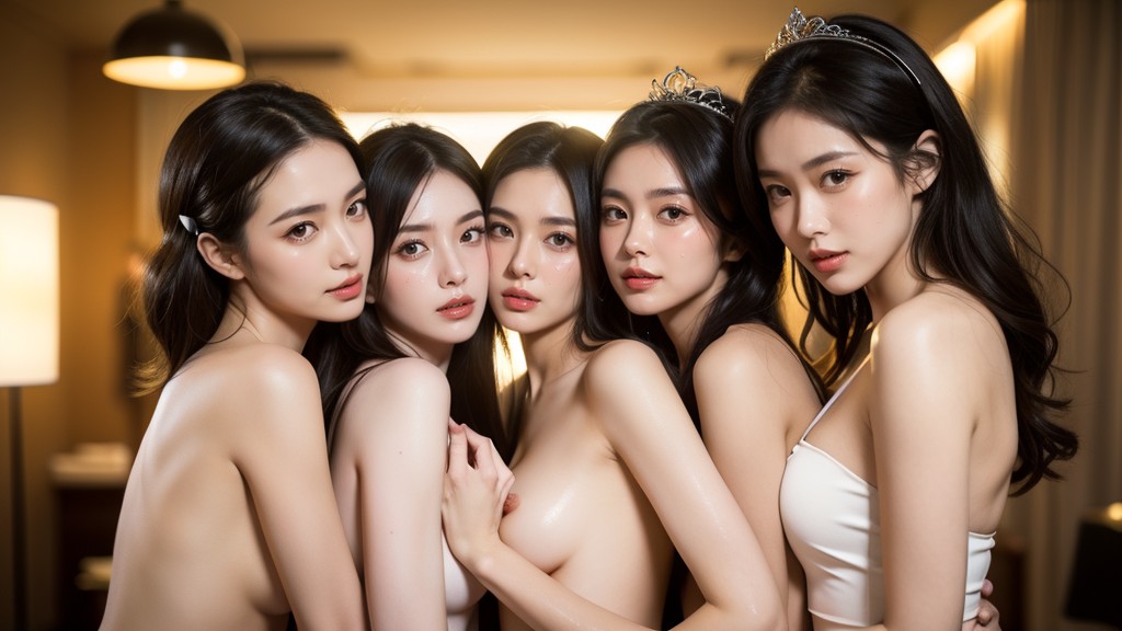 Gaunt Body, They Are All Totally Naked, Hair Band AIポルノ