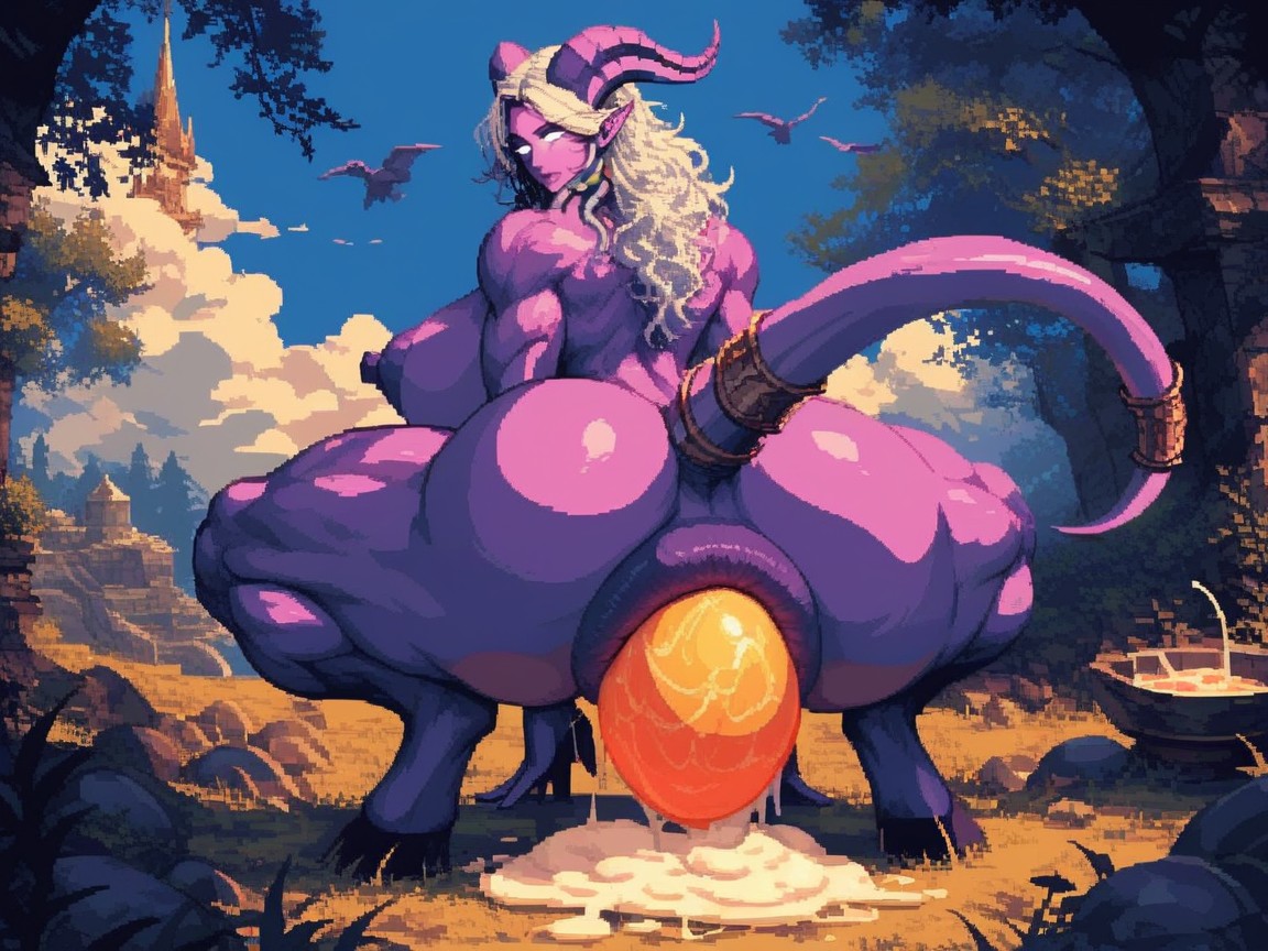 Perfect Tail, Large Muscular Thighs, 25+ AI黄片