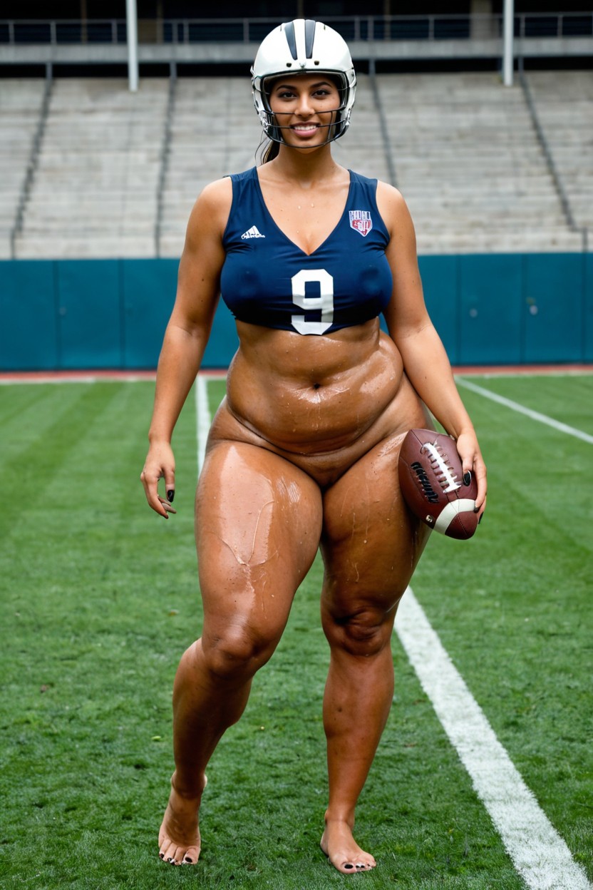 Running, Uhd, Hair Bun AI Porn