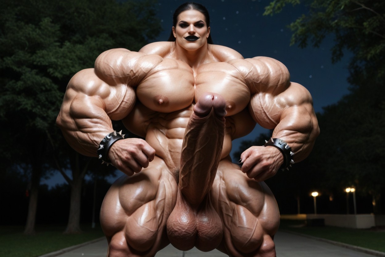 Transgénero, Model Features, Throbbing Cock Porno IA