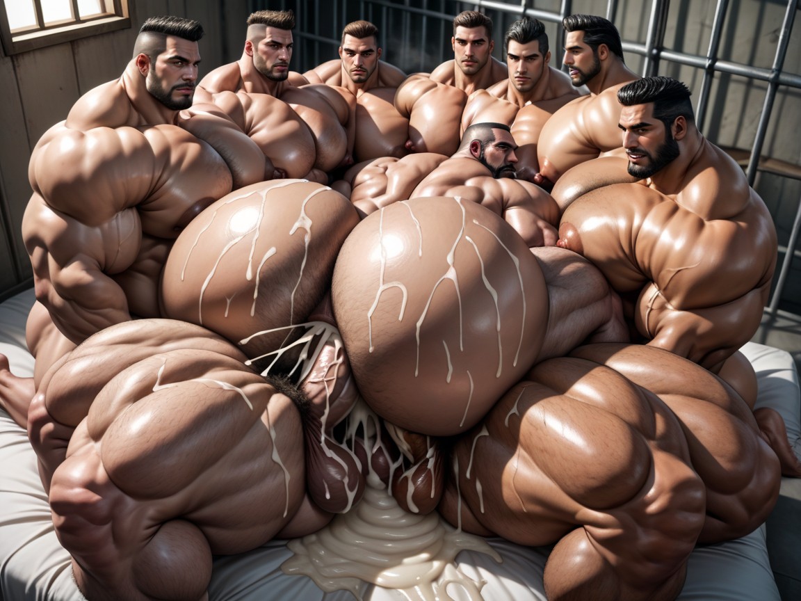 Huge Hyper Boobs Everywhere, Triple Penetration, Breast Expansion AI Porn