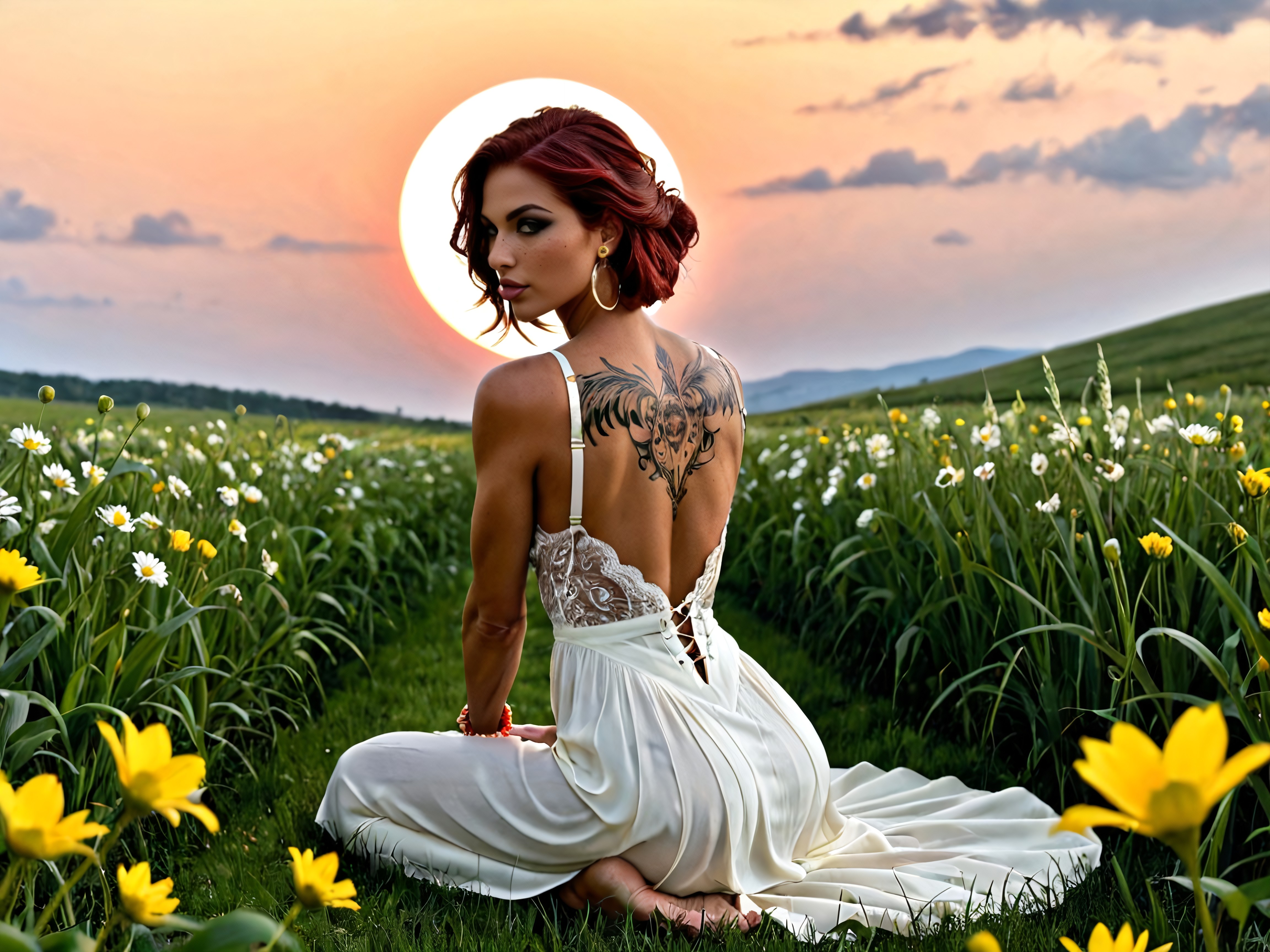 Epic Weather, Robe En Dentelle, Freckles Porno IA