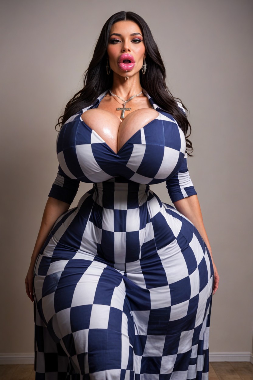 Flawless Face, Classy, Hips Wider Than Torso Porno IA