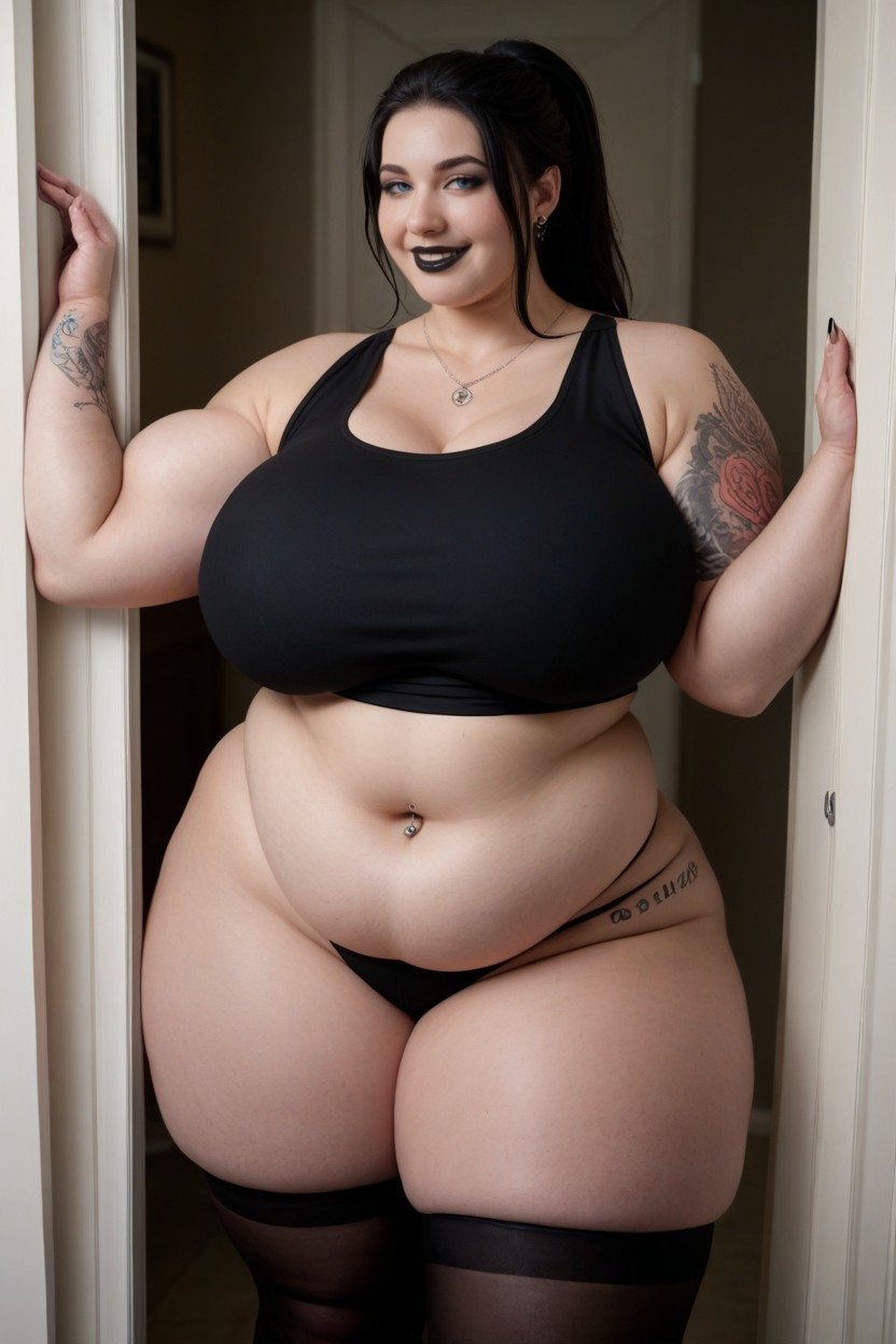 Extra Thick, Ponytail, Chubby Arms Porno IA