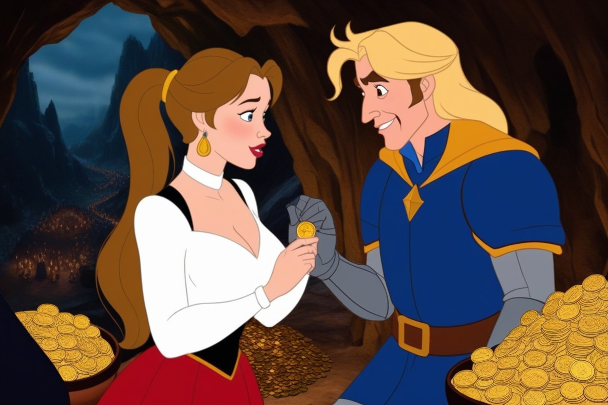 Cartoon Art Style, 코스프레, 미니스커트 AI 포르노