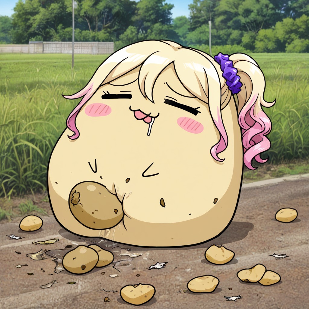 Prostitute Potato, Super-deformed Style, Potato AIポルノ