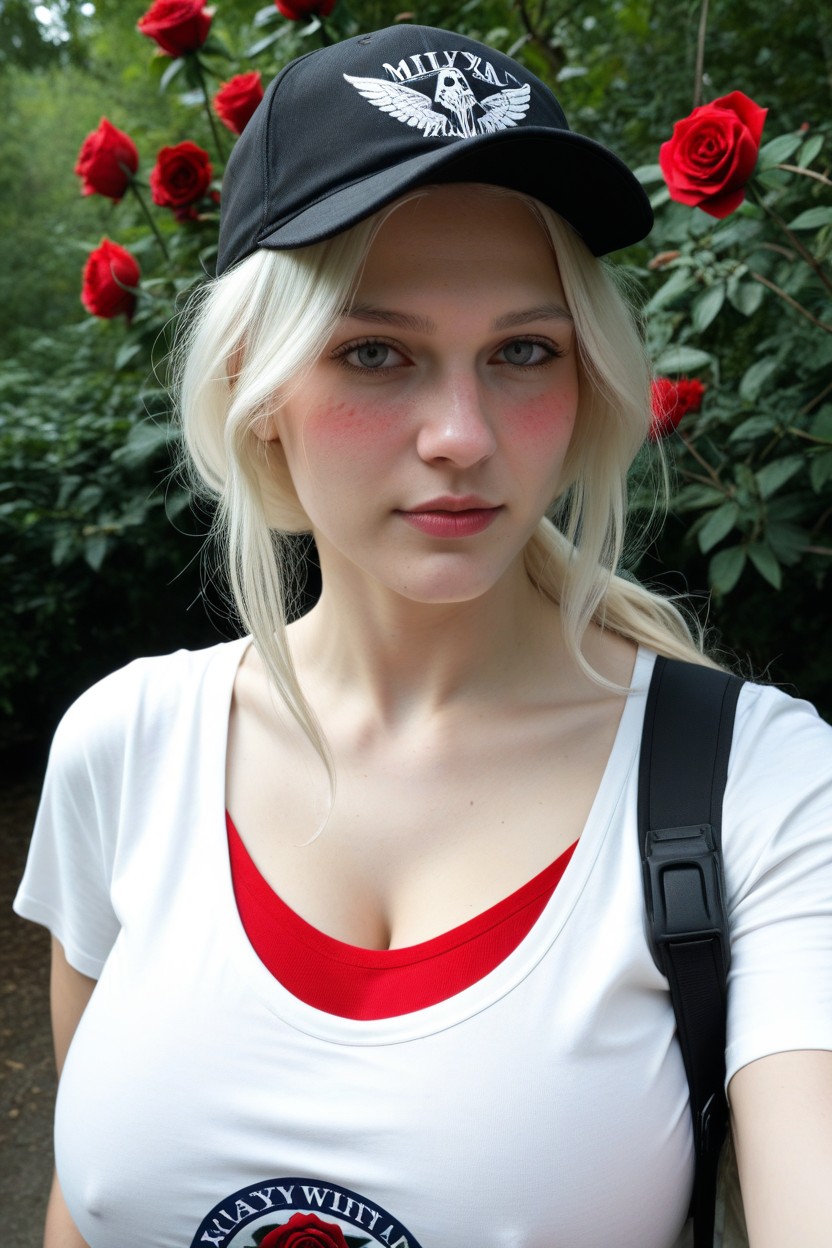 American Idol, 미국인, Sexy Albino Skin Color AI 포르노