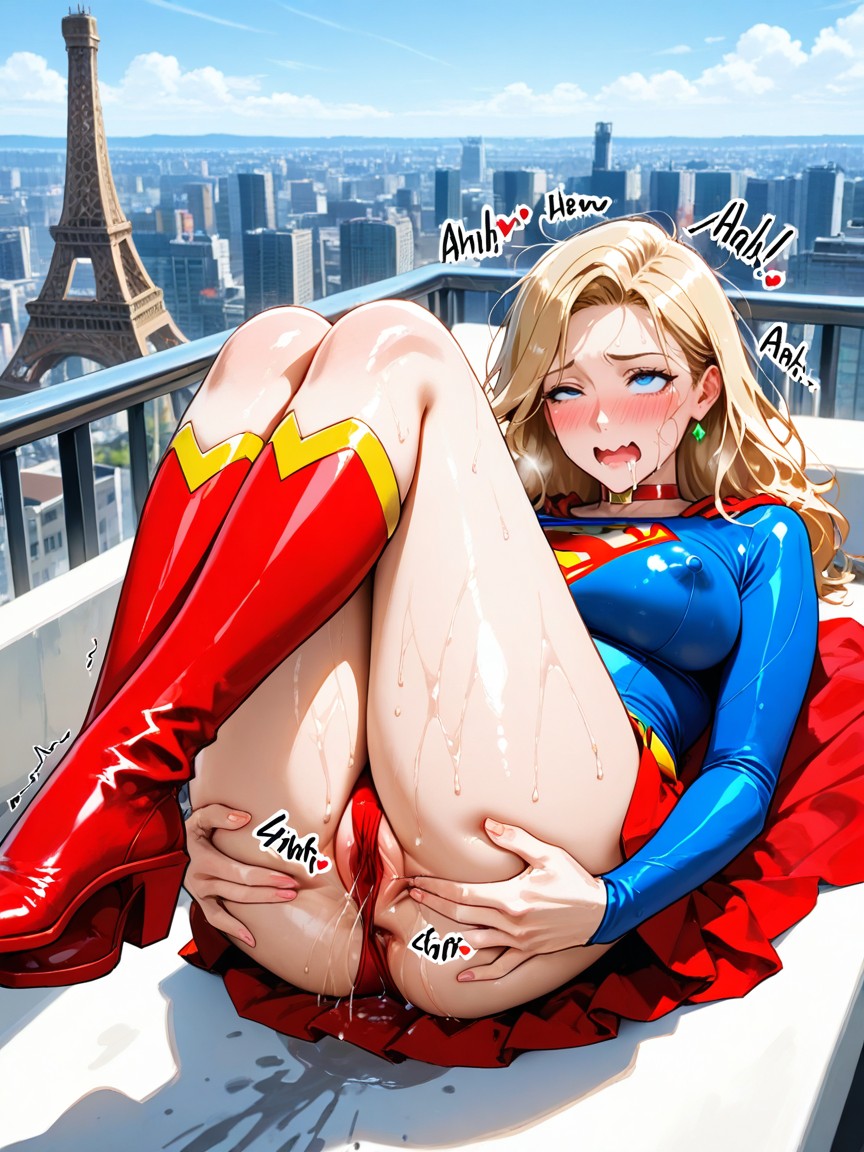 Dripping As Hell, Blonde Hair, Middle Ass Porno IA