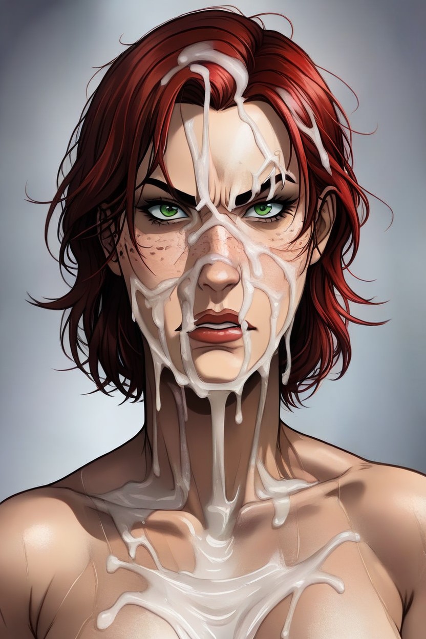 Only Face In Image, Excessive Thick Wet Dripping Cum, Spaceship Porno IA