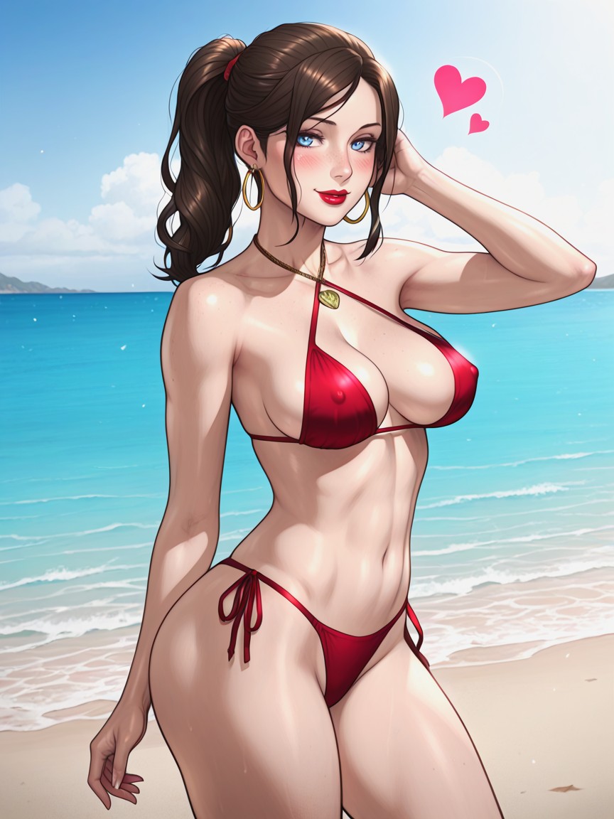 Realistic, Debout, Bubble Butt Porno IA