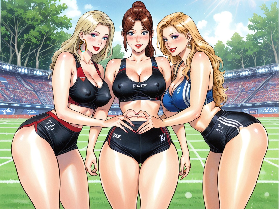 Massive Ass, Love Hearts, In Heat AI 포르노