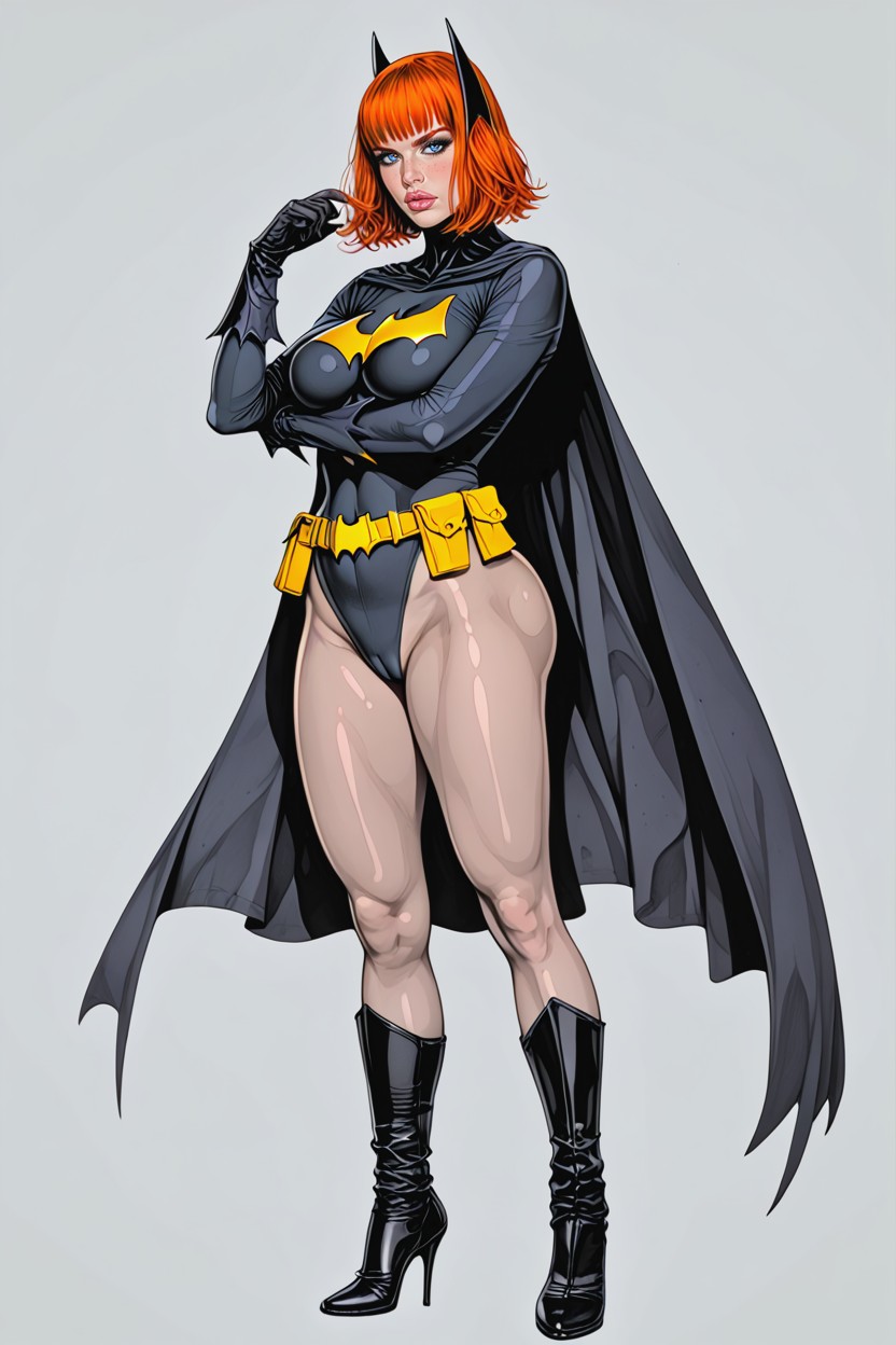 Armando Huerta Art Style, Pechos Masivos, Pelo Pelirrojo Porno IA
