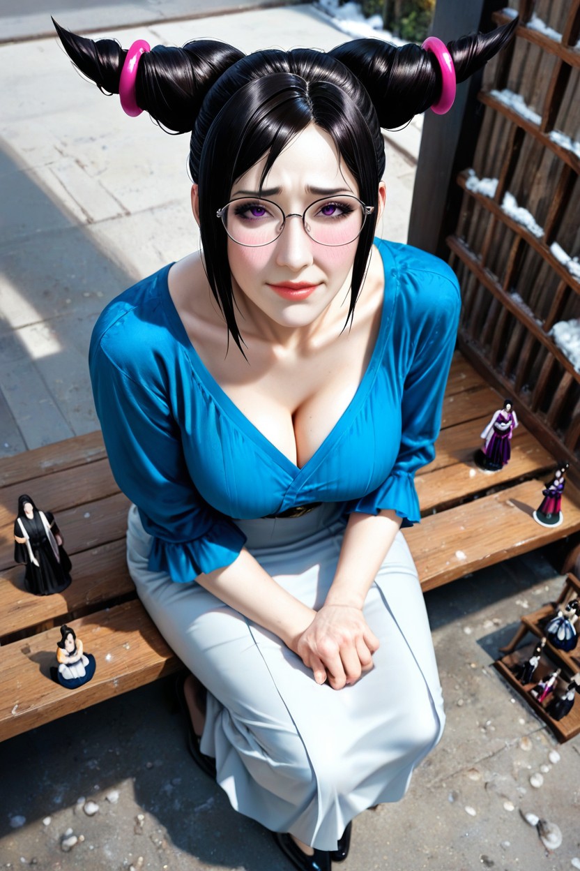 Juri Han, Photorealistic, Pale Skin Porno IA