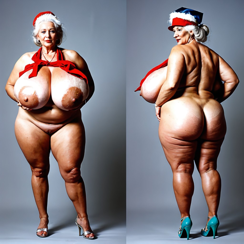 Enormous Breasts, Colossal Breast, Studio Body Reference Porno IA