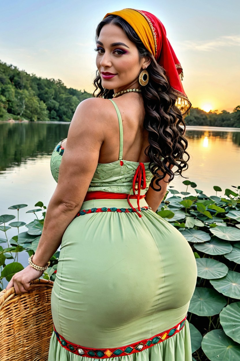 Hyper Butt, Thick Eyebrows, Hyper Ass Porno IA