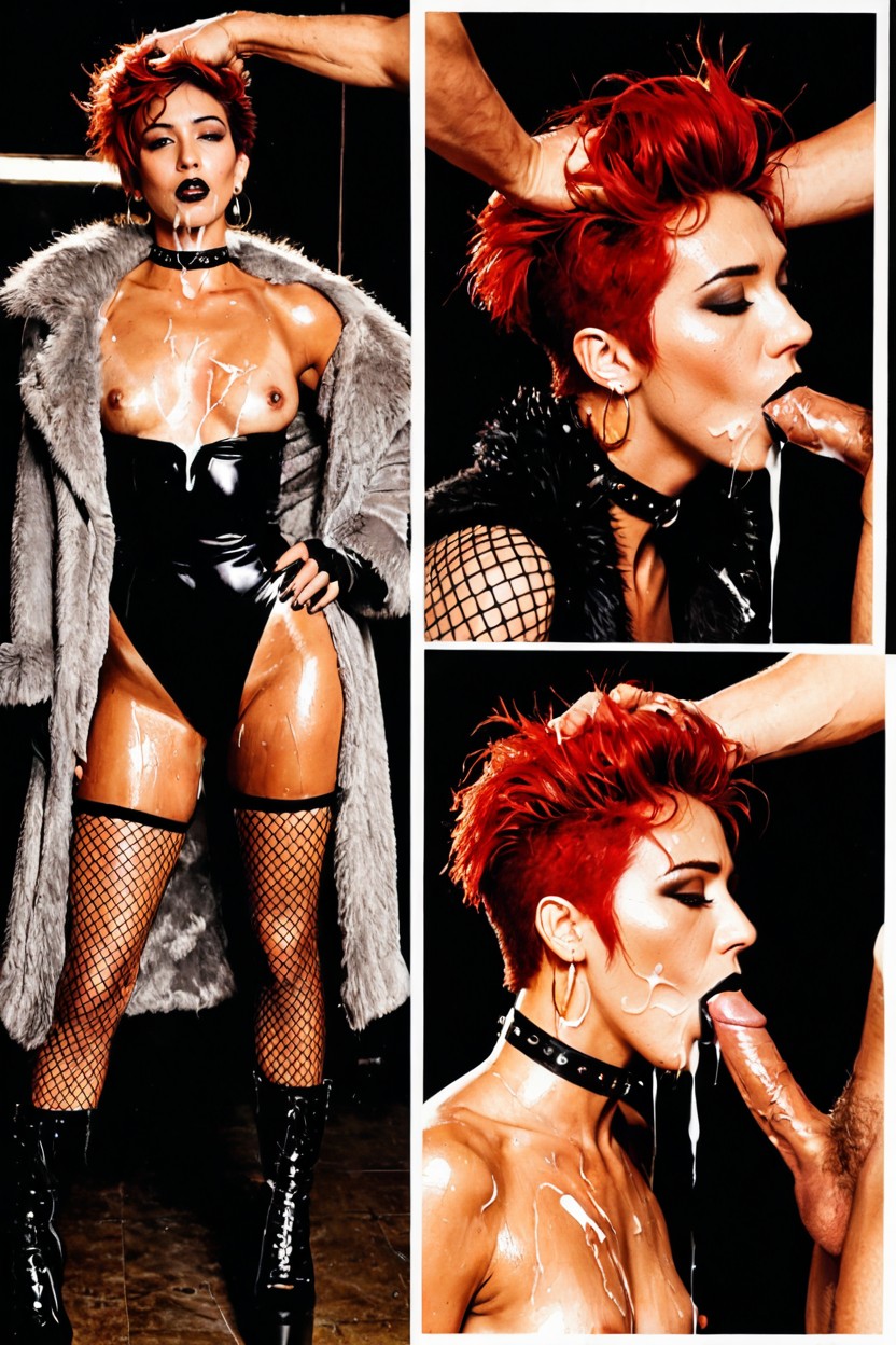Eyes Rolling Back In Her Head, Fit Body, Emo Alt Style Porno IA