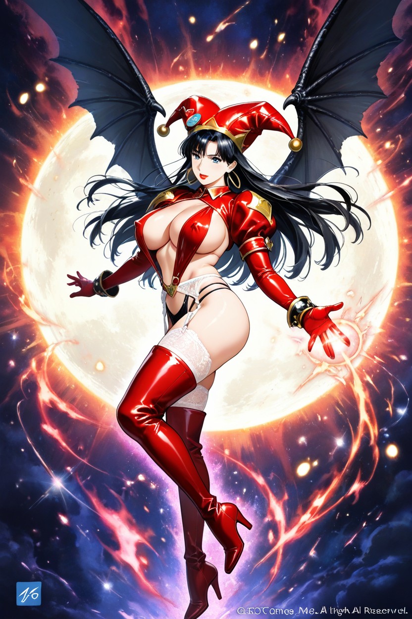 Swimsuit, Open Hand, Cap Badge AI Porn