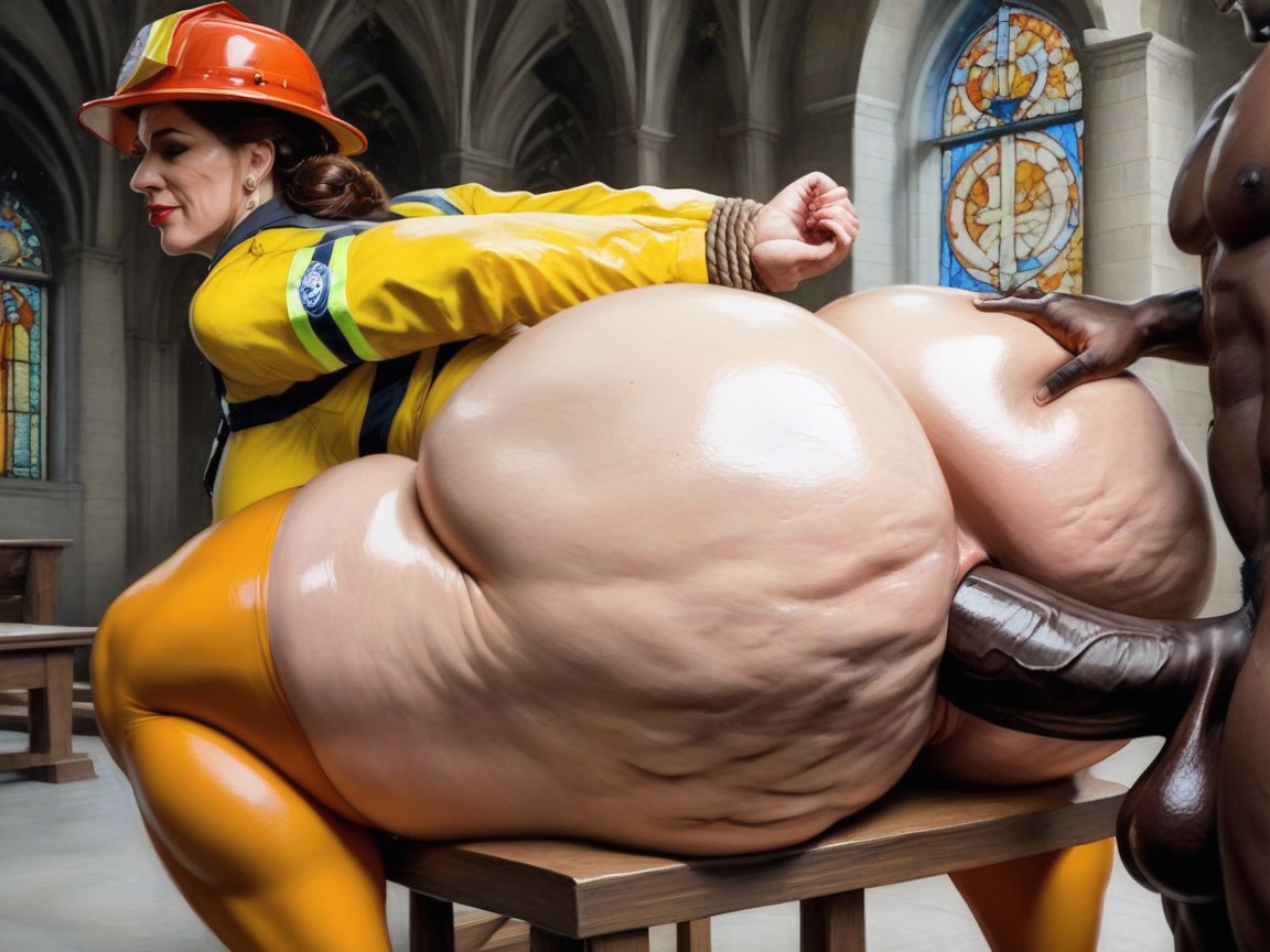 Británica, Mega Ass, Massive Ass Porno IA