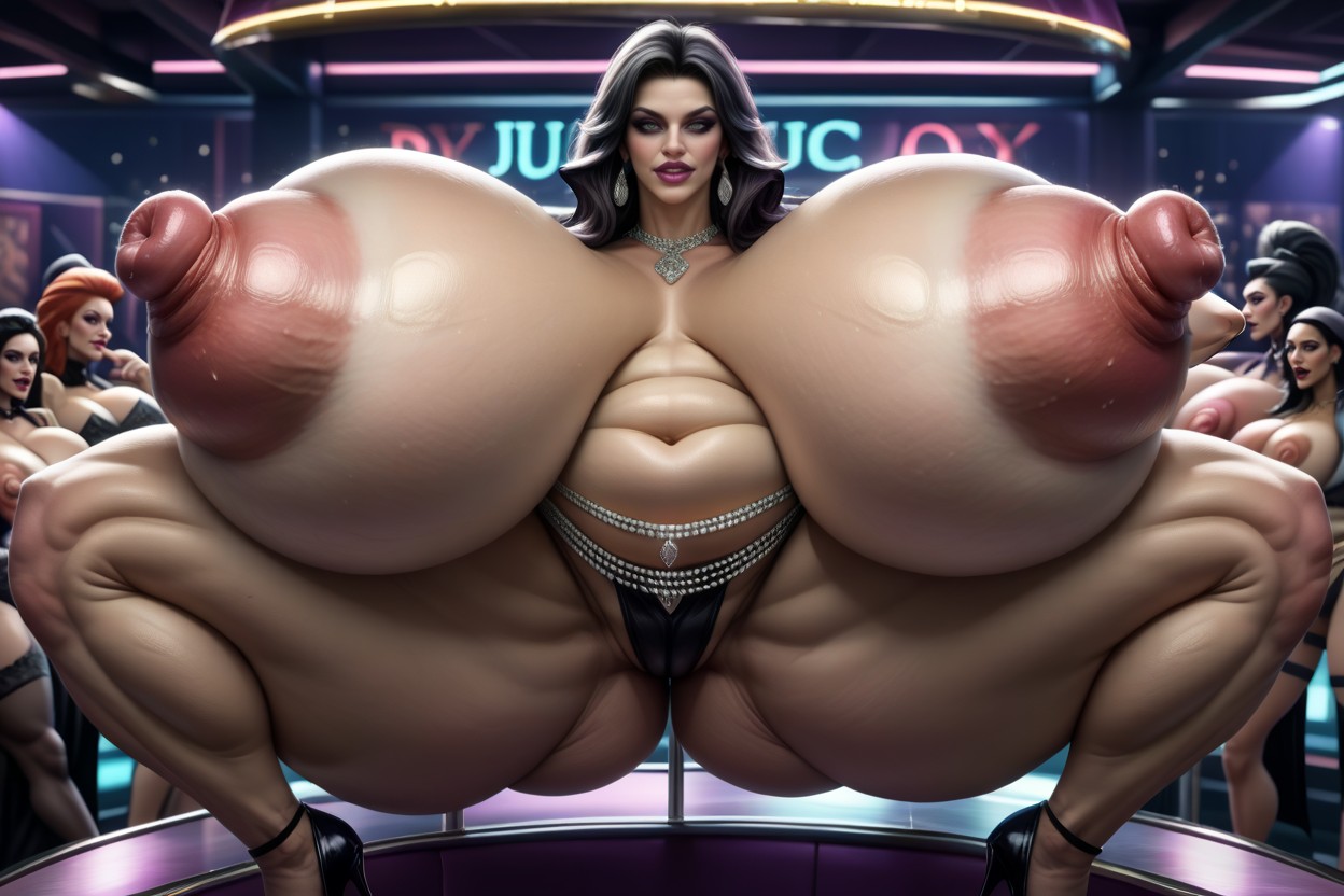 Cosplay, Juicy Ass, Naked Porno IA