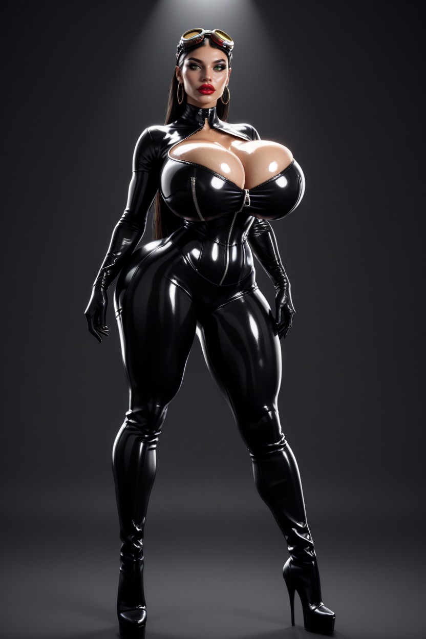 Ears, Voluptuosa, Curvy Female Porno IA