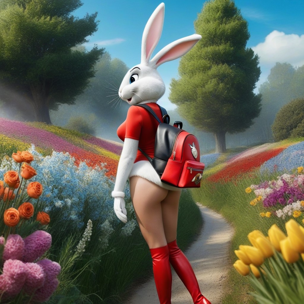 Maigre, Savanna, Américaine Porno IA