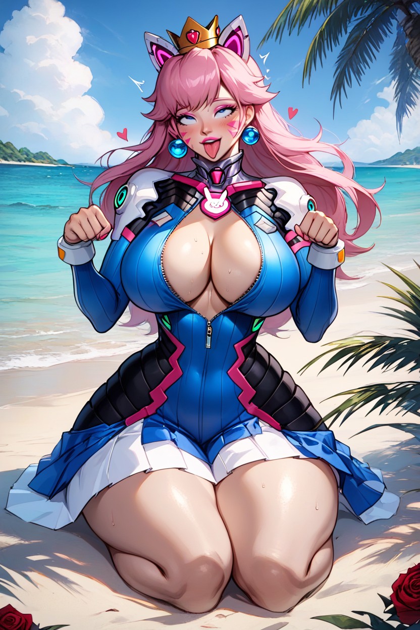 Pose, Very Wide Hips, Front View AIポルノ