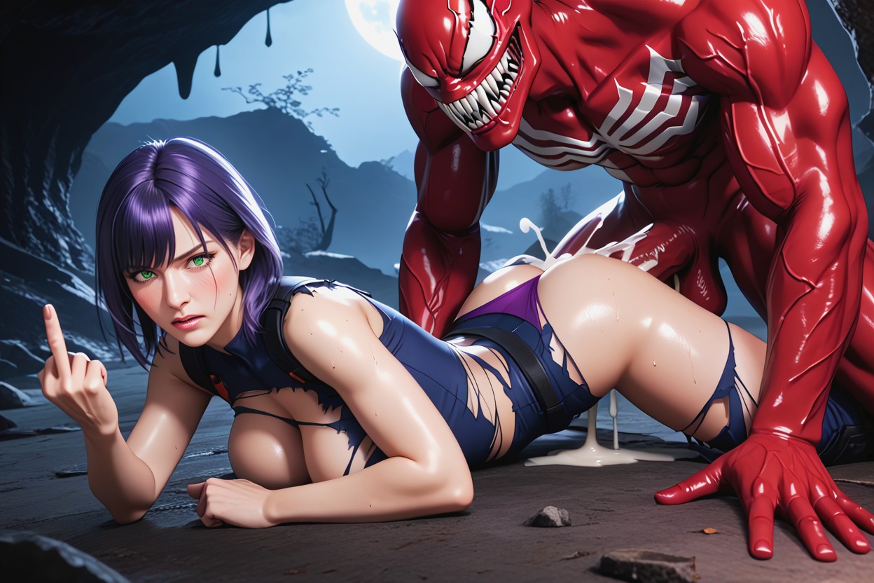 Combat Pads, Severely Ripped Clothes, 30+ Pornografia de IA