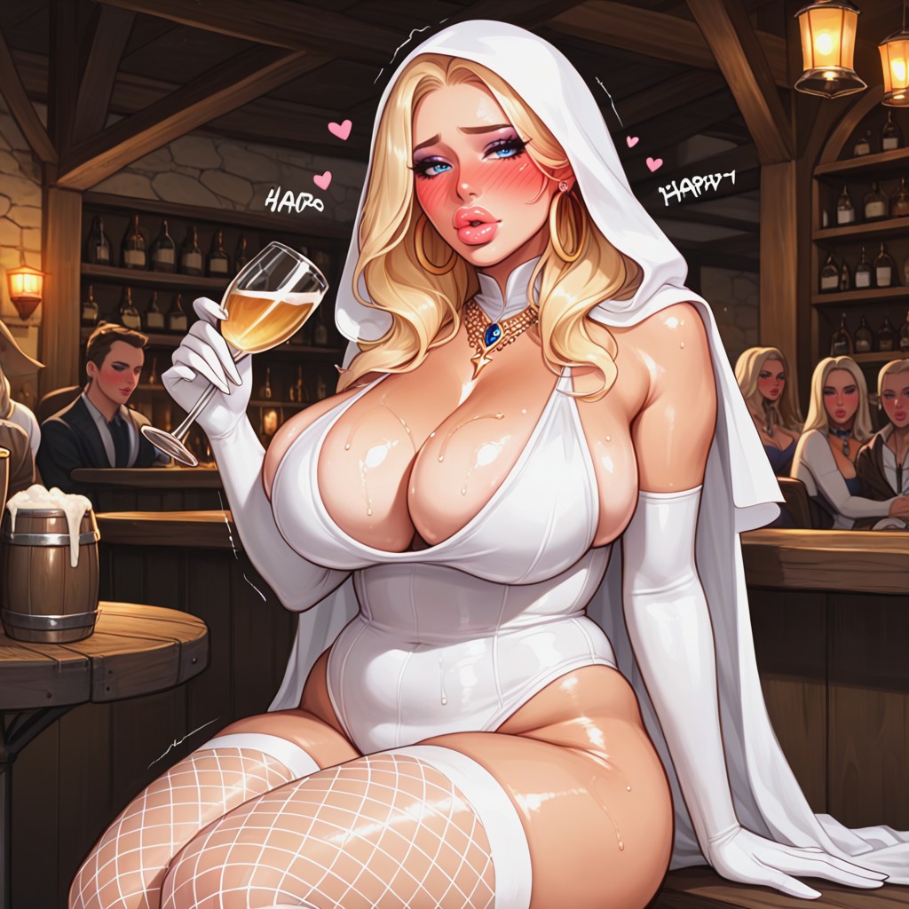 Shaking, Tavern, Love Hearts Porno IA
