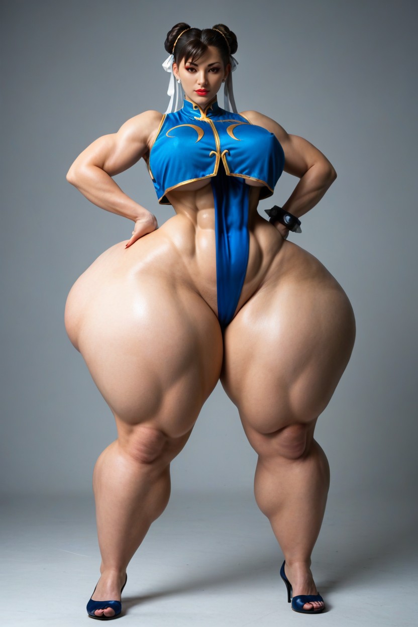 Colossal Thighs, Large Breast, Colossal Ass AI Porn
