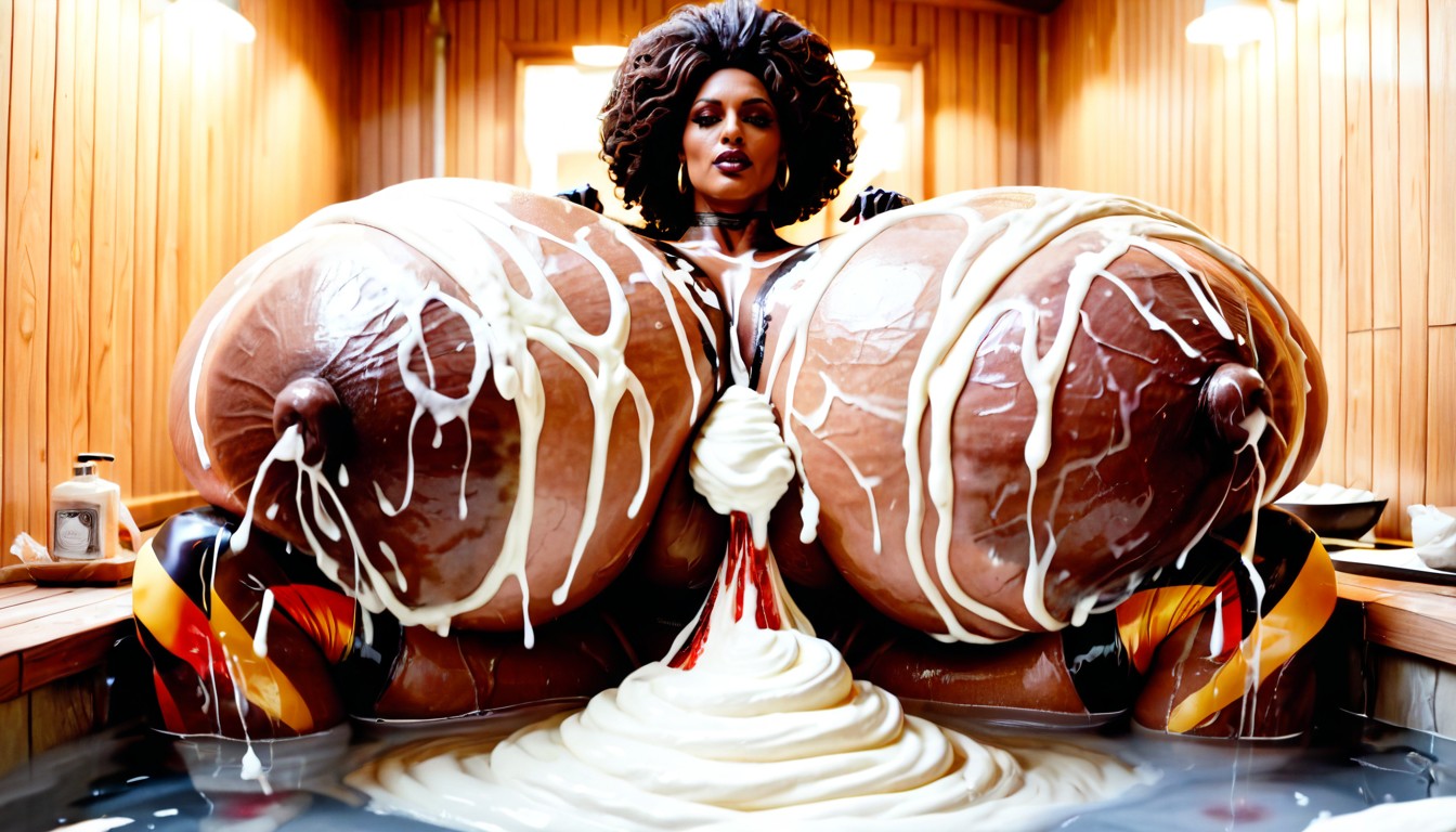 Gigantic Hyper Breasts, Gigantic Hyper Breasts, African AI Porn