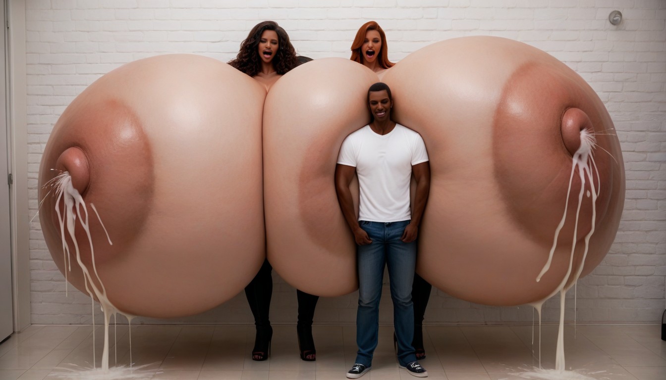 Gigantic Hyper Breasts, Giant Lips, Gigantic Hyper Breasts AI Porn