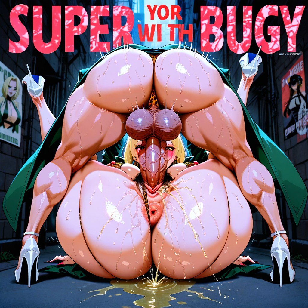 Ultra High Platform Stiletto High Heels, Trench Coat, Tsunade Peeing On Your Briar Porno IA