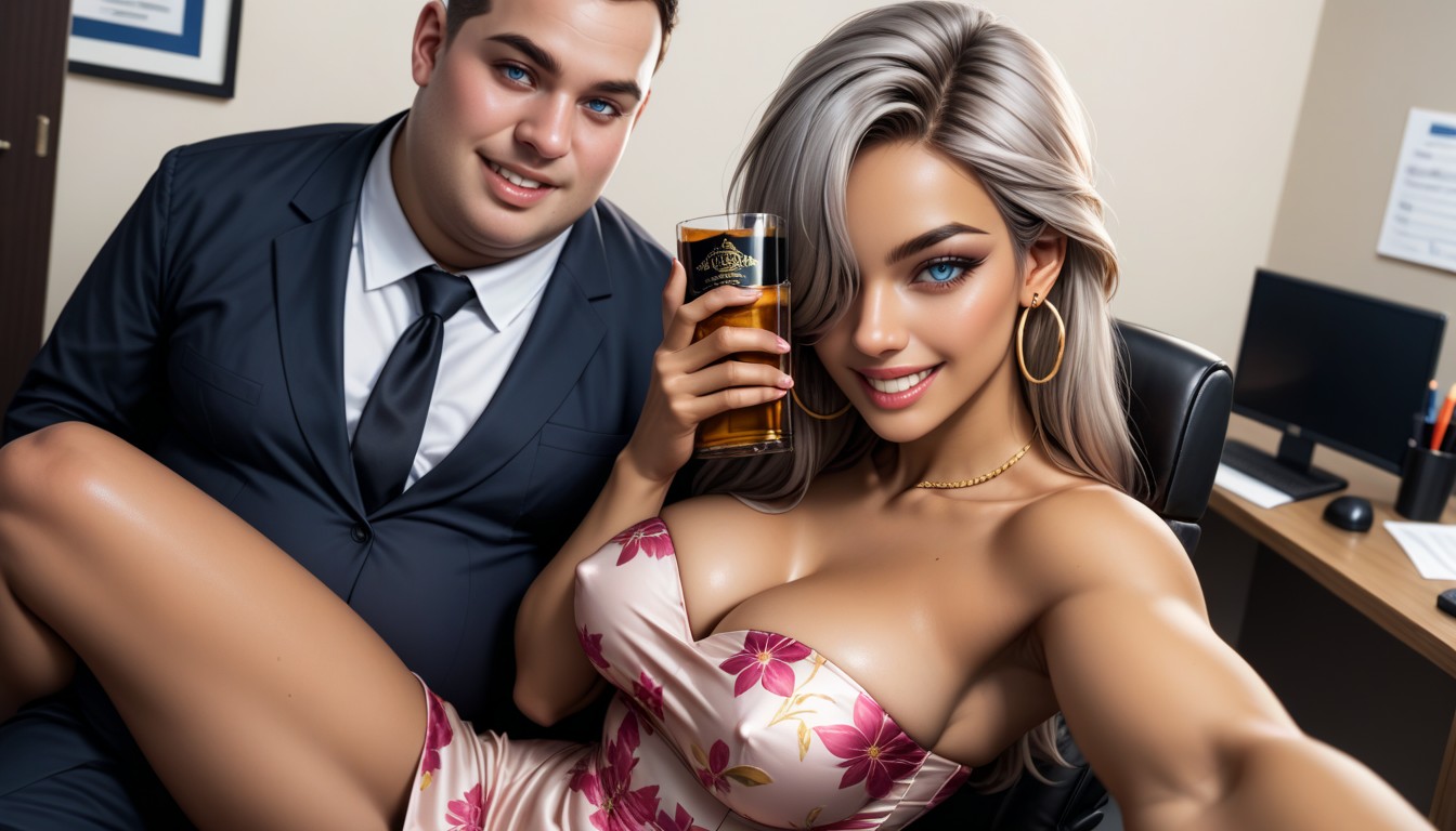 Drinking, Sitting Down, 18+ AI Porn