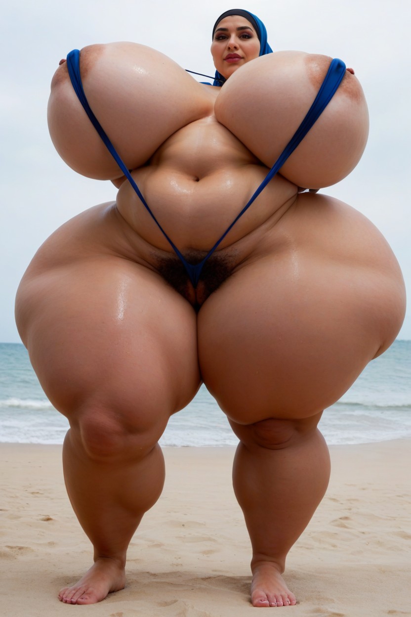 Puffy Pussy, Extremely Thick Thighs And Calves, 25+ Porno IA