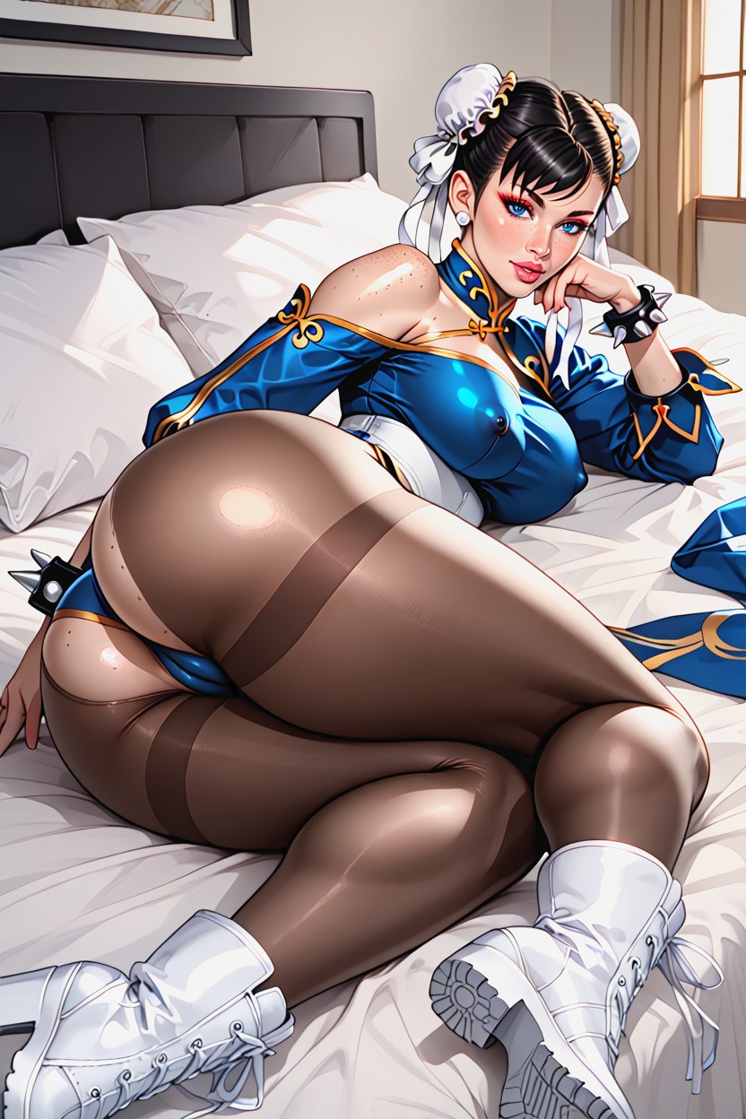 머리가 더러워, Armando Huerta Art Style, Puffy Sleeves AI 포르노