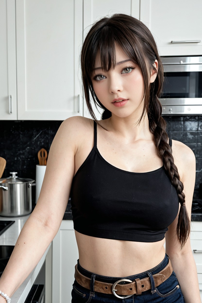 Soft Pale Pale Skin, クローズアップ, Silver Bracelets AIポルノ